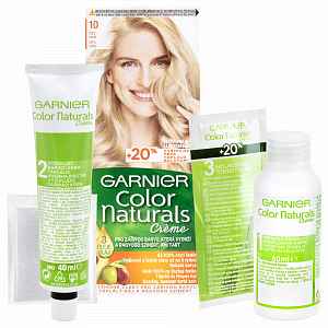 Garnier Color Naturals Crème dlouhotrvající vyživující barva velmi velmi světlá blond 10