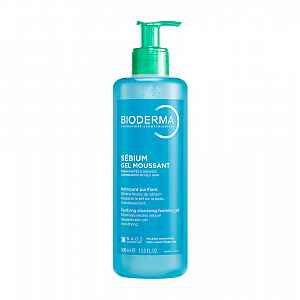 BIODERMA Sébium Gel Moussant - čistící gel na akné 500ml