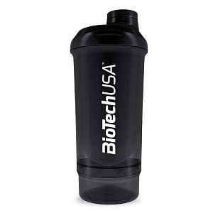 BioTech Šejkr 500 ml +150 black smoked