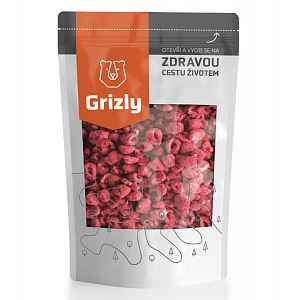 Grizly Maliny lyofilizované XXL 125 g