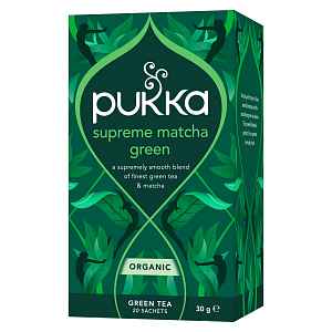 Pukka BIO Supreme Matcha Green porcovaný čaj 20x1,5 g