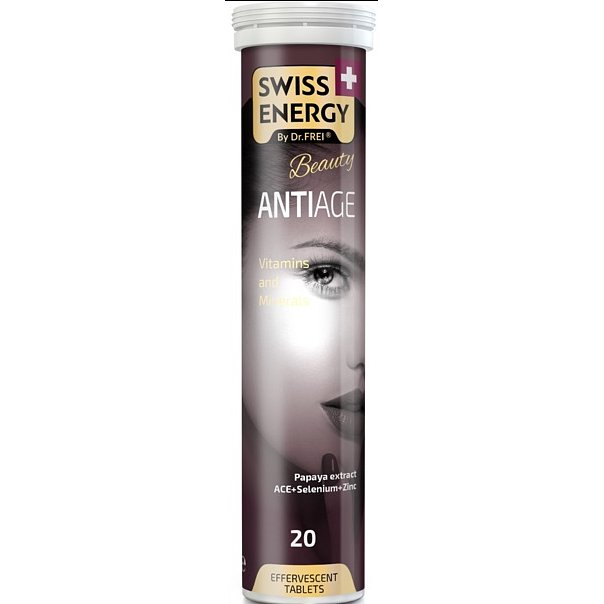 Swiss Energy Antiage 20 šumivých tablet