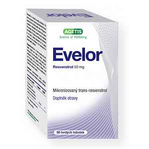 Evelor Resveratrol 50 mg tobolky 90