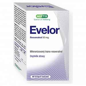 Evelor Resveratrol 50 mg tobolky 90