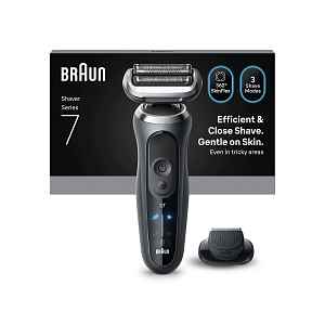 Braun Series 7 72-G1200S elektrický holicí strojek + 1 nástavec šedý