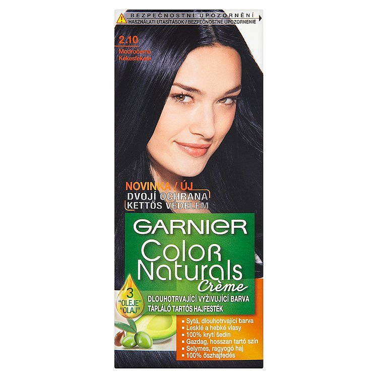 Garnier Color Naturals Crème dlouhotrvající vyživující barva modročerná 2.10