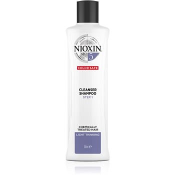Nioxin System 5 čisticí šampon pro barvené řídnoucí vlasy 300 ml