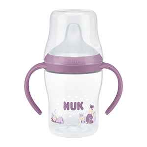 NUK Perfect Match Láhev na učení 6m+ 150 ml 1 ks hippo