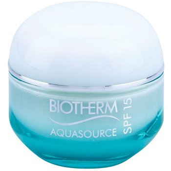 Biotherm Aquasource lehký hydratační krém pro normální až smíšenou pleť SPF 15 50 ml