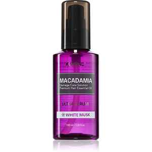 KUNDAL Macadamia Ultra Serum White Musk regenerační olejové sérum pro poškozené vlasy 100 ml