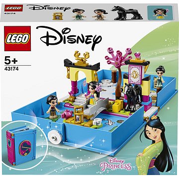 LEGO® Disney Princess 43174 Mulan a její pohádková kniha dobrodružs