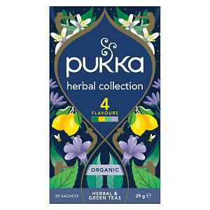 Pukka BIO Herbal Collection porcovaný čaj 4 příchutě 20 sáčků