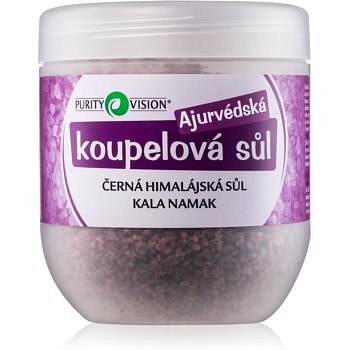 Purity Vision Kala Namak ajurvédská koupelová sůl  1000 g