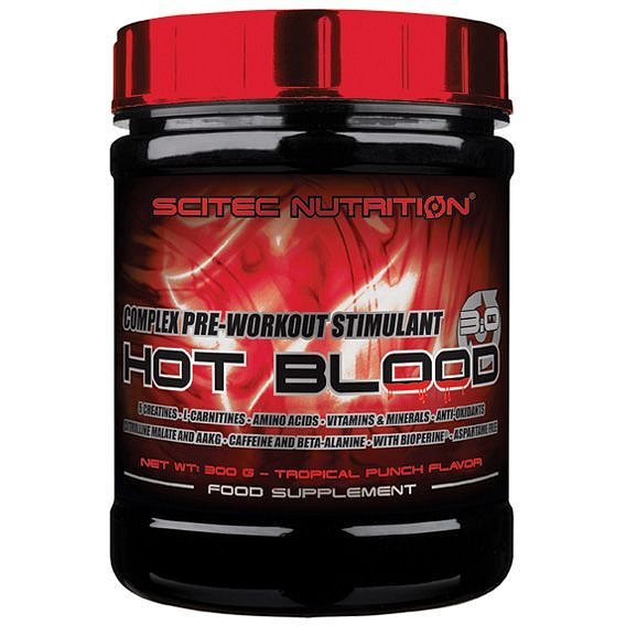 SciTec Nutrition Hot Blood 3.0 pomerančový džus 820g