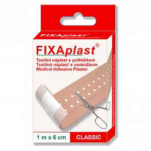 Náplast Fixaplast Classic 1mx6cm neděl.s polšt.