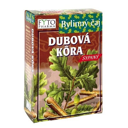 Dubová kůra sypaná 50 g Fytopharma