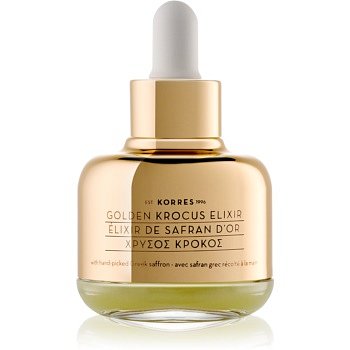 Korres Golden Krocus šafránový elixír proti stárnutí pleti 30 ml