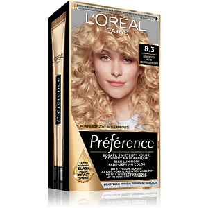 L’Oréal Paris Préférence barva na vlasy odstín 8.3 Light golden blonde 1 ks