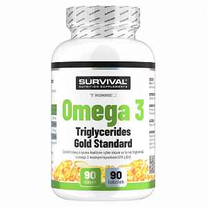 Survival Omega 3 Triglycerides Gold Standard 90 tob