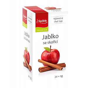 Apotheke Jablko se skořicí porcovaný čaj 20x2 g