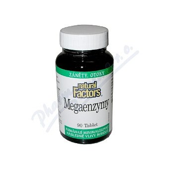 Mega Enzymy tablety 90 Natural Factors