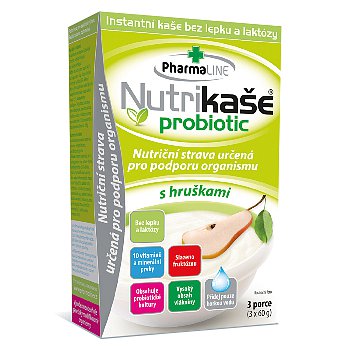 Nutrikaše probiotic - s hruškami 180g (3x60g)