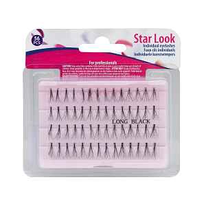 Umělé trsové řasy Sibel Star Look Individual Eyelashes - velikost L, 56 ks (0002691)