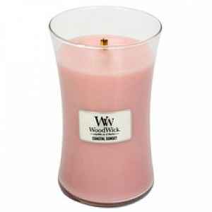 WoodWick Coastal Sunset Váza ( západ slunce na pobřeží ) - Vonná svíčka 609.5 g