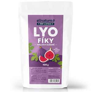 Allnature Fíky Lyo mrazem sušené 100 ml