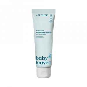 ATTITUDE Baby Leaves Dětská pěna do koupele Good Night 240 ml