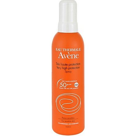 AVENE Spray 50+ 200ml-opalovací sprej SPF 50+