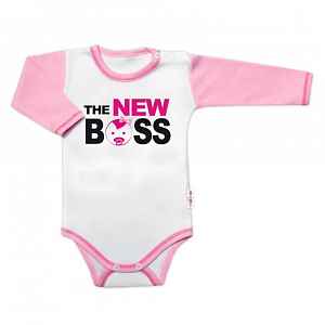 Body dl. rukáv - The New Boss, vel. 68