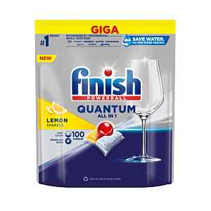 Finish Quantum All in 1 lemon sparkle 100 ks