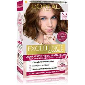 L’Oréal Paris Excellence Creme barva na vlasy odstín 5.3 Castano Chiaro Dorato 1 ks