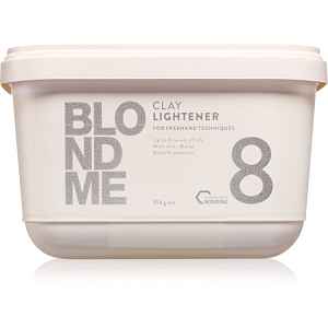 Schwarzkopf Professional Blondme Clay Lightener 8 zesvětlující pudr pro blond vlasy 350 g