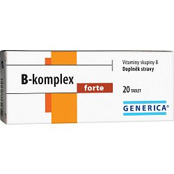 Generica B-komplex forte 20 tablet