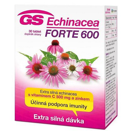 GS Echinacea FORTE 600 tablety 30