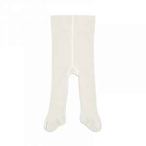 KipKep dětské punčocháče Stay-on-Tights NEWBORN Off White