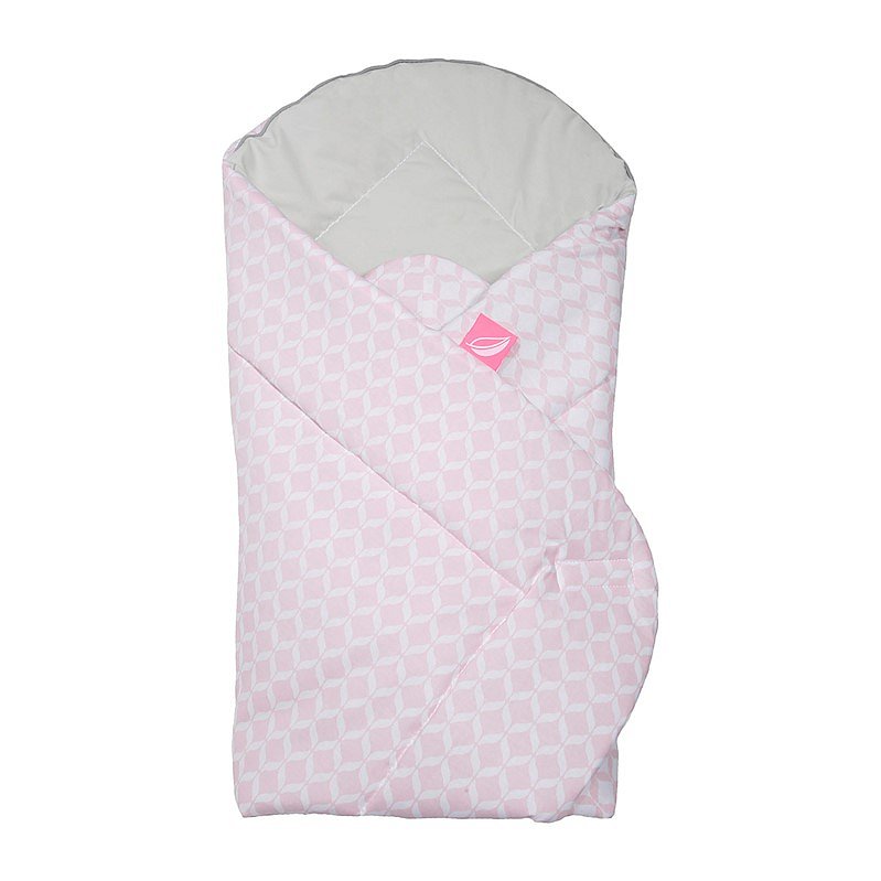 MOTHERHOOD Zavinovačka s kokosovou výztuží Pink Classics 75x75 cm