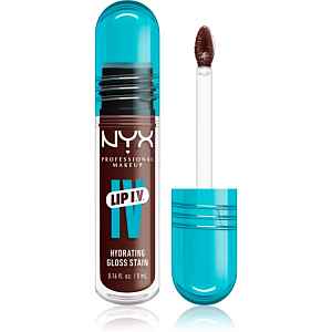 NYX Professional Makeup Lip IV dlouhotrvající lesk na rty s hydratačním účinkem odstín 05 - MOCHA ME WET 5 ml