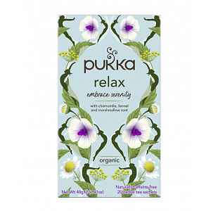 Pukka BIO Relax porcovaný čaj 20x2 g