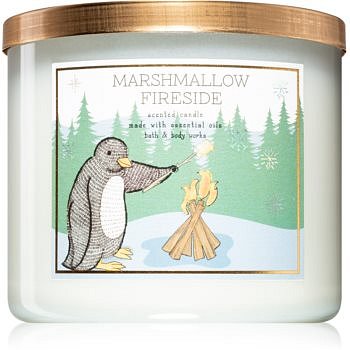 Bath & Body Works Marshmallow Fireside vonná svíčka 411 g