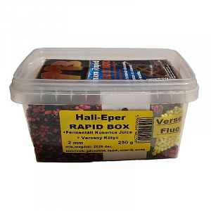 Buki MIX Premium Rapid Pellet Box 2mm / 250g Halibut-jahoda
