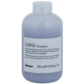 Davines Love Olive uhlazující šampon pro nepoddajné a krepatějící se vlasy  250 ml