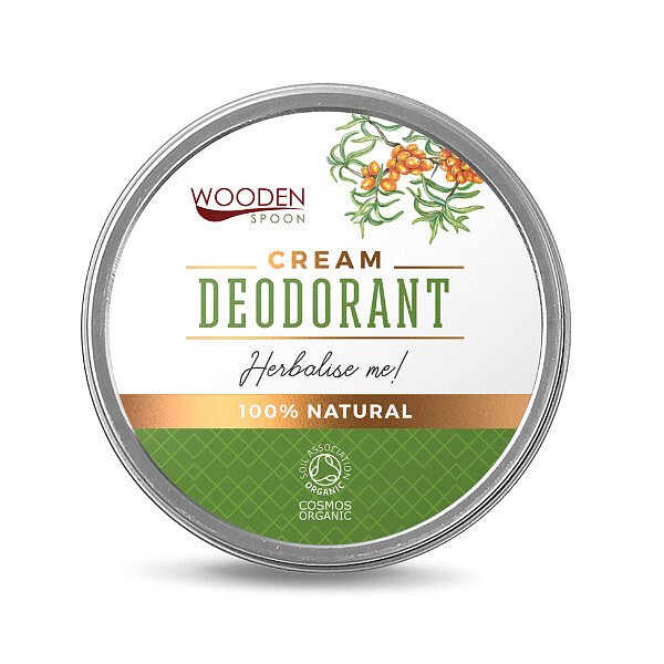 Přírodní krémový deodorant "Herbalise Me!" Wooden Spoon 60 ml