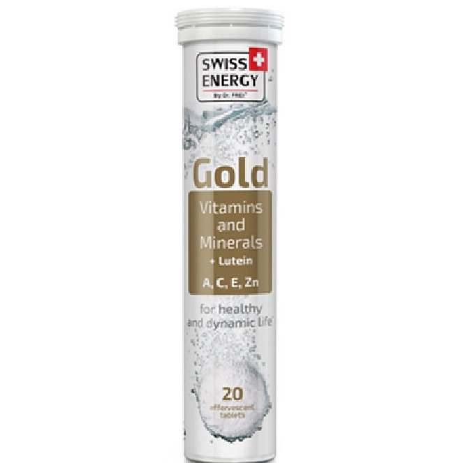 Swiss Energy Gold Vitamíny a minerály 20 šumivých tablet