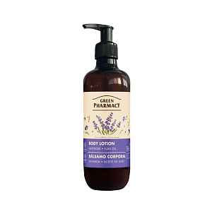 Tělové mléko s levandulí a lněným olejem Green Pharmacy Body Lotion - 400 ml