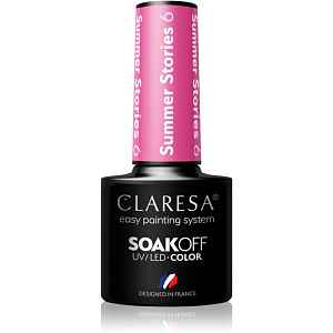 Claresa SoakOff UV/LED Color Summer Stories gelový lak na nehty odstín 6 5 g