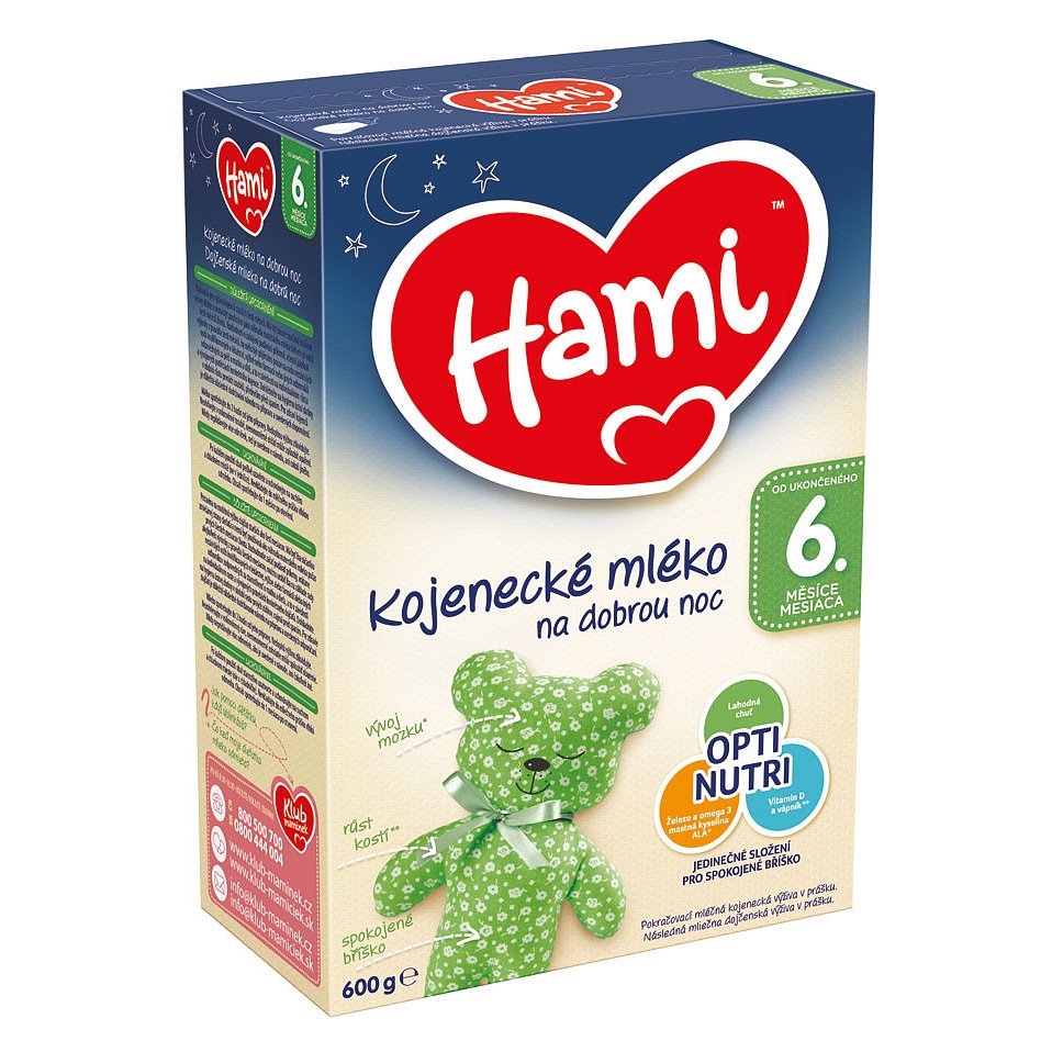 Hami 6+ Na dobrou noc 600g - balení 5 ks