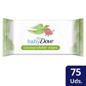 BABY DOVE Biodegradable (rozložitelné) vlhčené ubrousky 75 ks